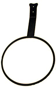 Hookery PR-10 Plant Pot Ring, Black, 10-Inch