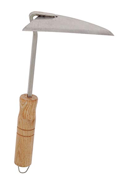 Zenport J613S Weeding Hoe, 10-Inch, Stainless Steel