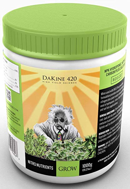 DaKine 420 Nitro Nutrients Grow 1,000g Fertilizer