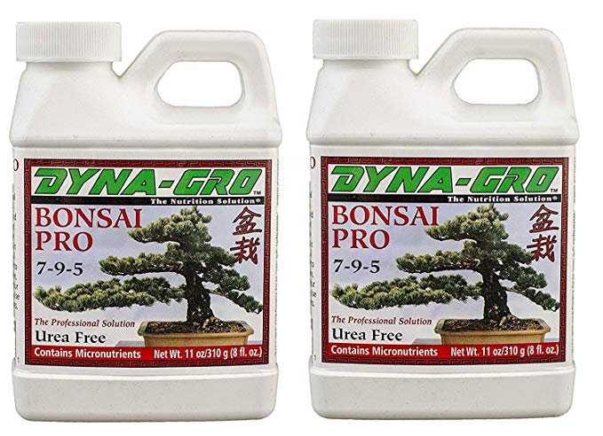 Dyna-GRO BON-008 8 oz Bonsai-Pro Liquid Plant Food, White (2-Pack)