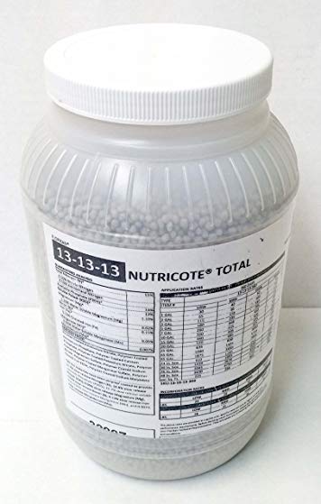 Nutricote Total 360 Day Type Control Release Plant Food Fertilizer 13-13-13 (8 lb)