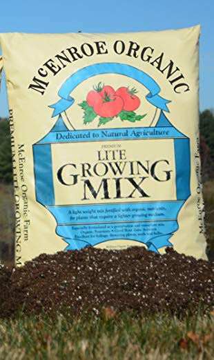 McEnroe Premium Lite Growing Mix, 22 Qt (Organic, OMRI Certified)