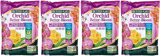 Sun Bulb Company 8305 Better GRO Orchid Plus Bloom Booster Fertilizer, 16-Ounce (4-Pack)