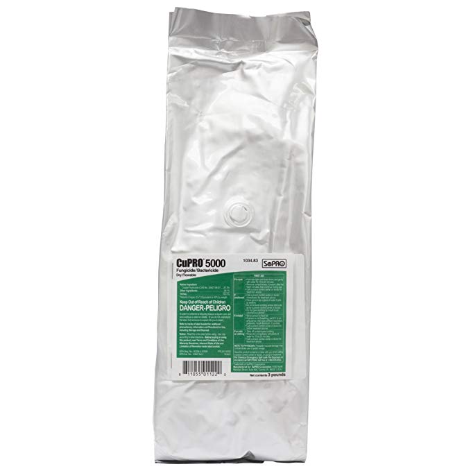 CuPRO 5000 Fungicide/Bactericide 3lb Dry Flowable Copper Hydroxide 61.3% Generic Kocide