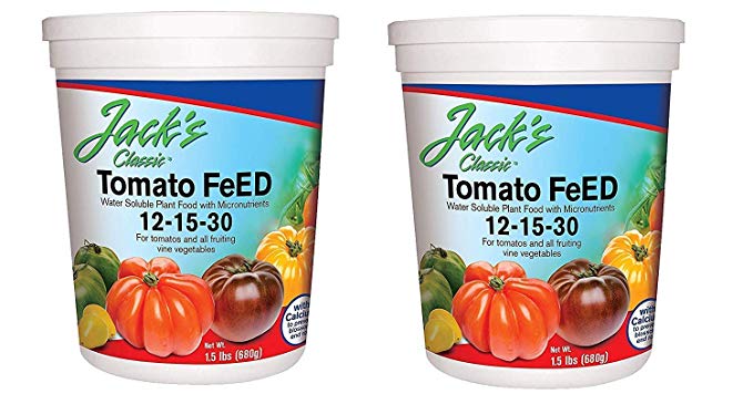 JR Peters 51324 Jack's Classic 12-15-30 Tomato Feed, 1.5 lb. (2-(Pack))