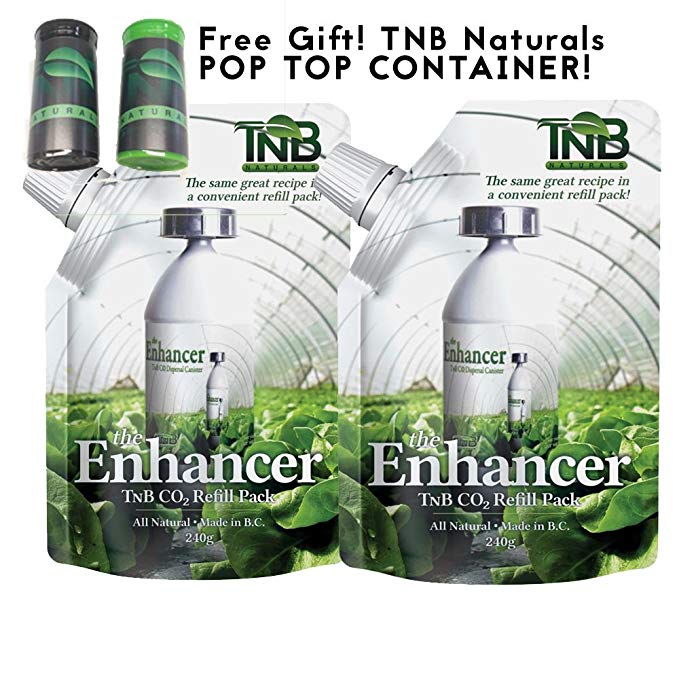 TNB Naturals Enhancer Refill Two Pack with Free TNB Pop Top!