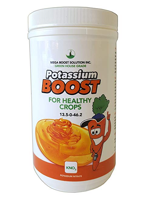 Potassium Boost | NPK Hydroponics Nutrients Fertilizer for Plants and Lawns / KNO3 13.5 - 0 - 46.2 / 2.0 Pounds