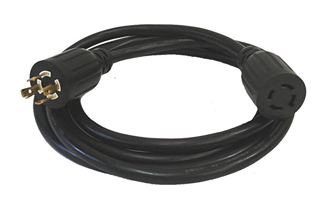 GenTran RJB12425 25-Foot 20 Amp Power Cord for up to 5,000-Watt Generators