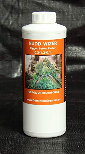 Dominion Organics - Budd Wizer - Bloom/Flowering/Budding Hydroponic Nutrient 1 Quart