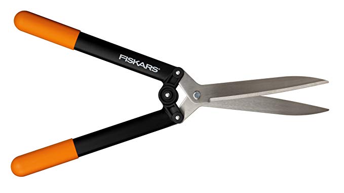 Fiskars 9675 Power Lever Hedge Shears, 23-Inch