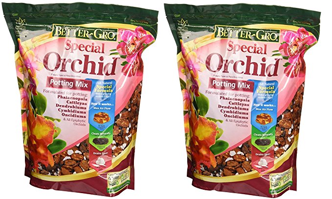 Sun Bulb 50000 Better Gro Special Orchid Mix, 4-Quart (1, 2 Pack (4-Quart))