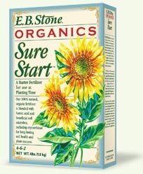 EB Stone Organic Sure Start Fertilizer 15 lb