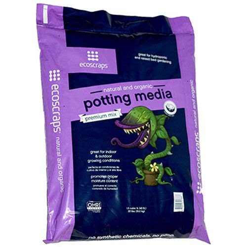 EcoScraps SLPM14IN1501 Potting Media Mix, 1.5 Cubic Feet