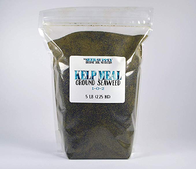 5 Pounds Maxicrop Organic Kelp Meal 1-0-2 Natural Norwegian Kelp Seaweed Fertilizer