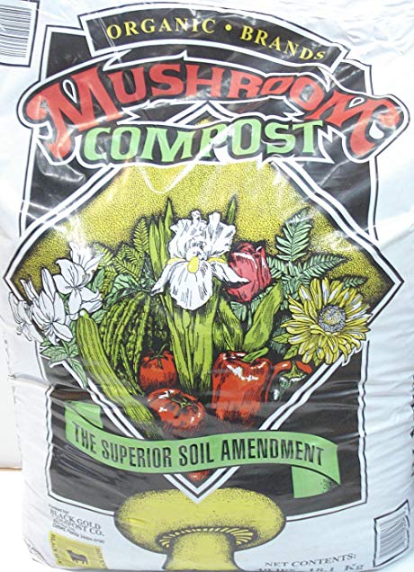 Mushroom Compost Organic Brands 40 pound bag