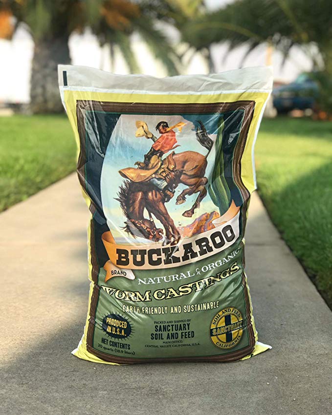 Buckaroo Brand Organic Worm Castings