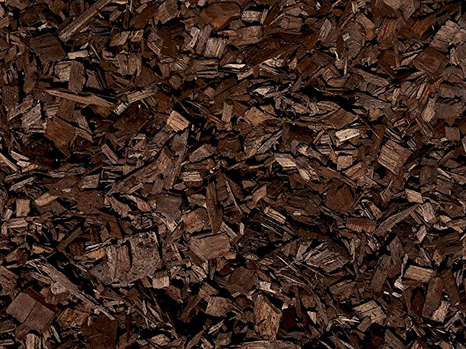 MIGHTY109 Espresso Brown Wood Chip Mulch - 40 quarts Special Buy