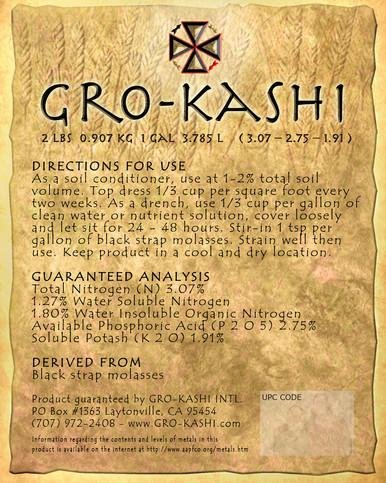 Gro-Kashi Probiotic Amendment