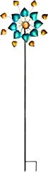 Regal Art & Gift 5106 Kinetic Spinner Stake, Rasa Dance, 19-Inch