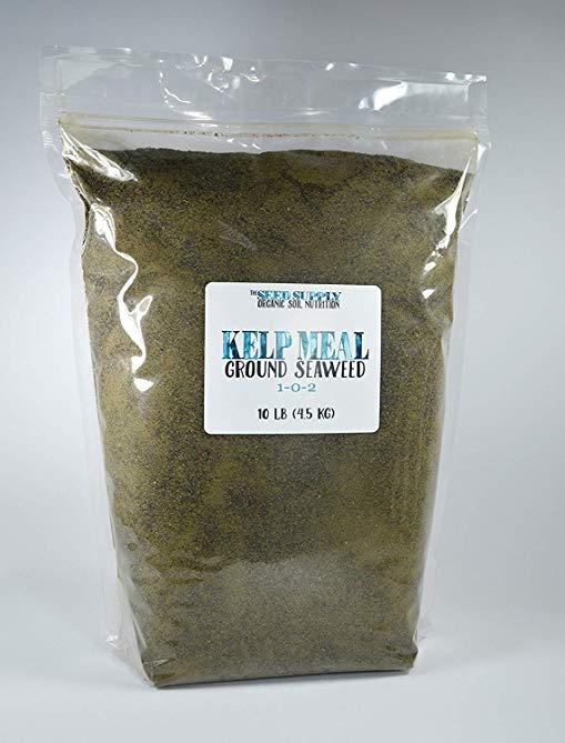 10 Pounds Maxicrop Organic Kelp Meal 1-0-2 Natural Norwegian Kelp Seaweed Fertilizer