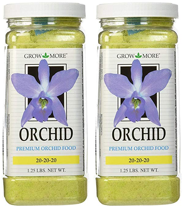 Grow More 5121 All-Purpose Premium Orchid Fertilizer, 1.25-Pound (1, 1-1/4-pound (2-Pack))