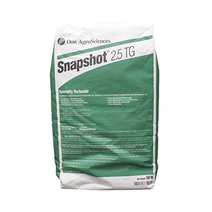 Snapshot - 50 Pound bag - Mulch Bed Weed Inhibitor